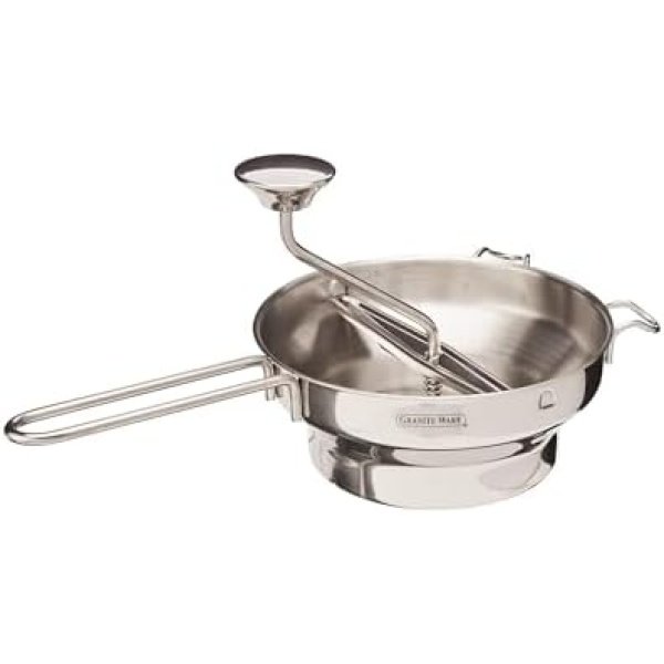 Granite Ware Stainless Steel Deluxe Food Mill - 2-Quart, Durable
