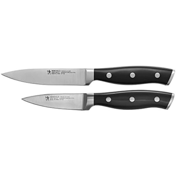 HENCKELS Forged Accent Razor-Sharp 2-pc Paring Knife Set, German Engineered