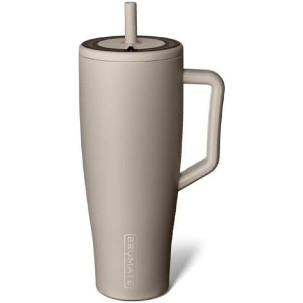 BrüMate Era 40 oz Tumbler with Handle and Straw | 100% Leakproof Insulated